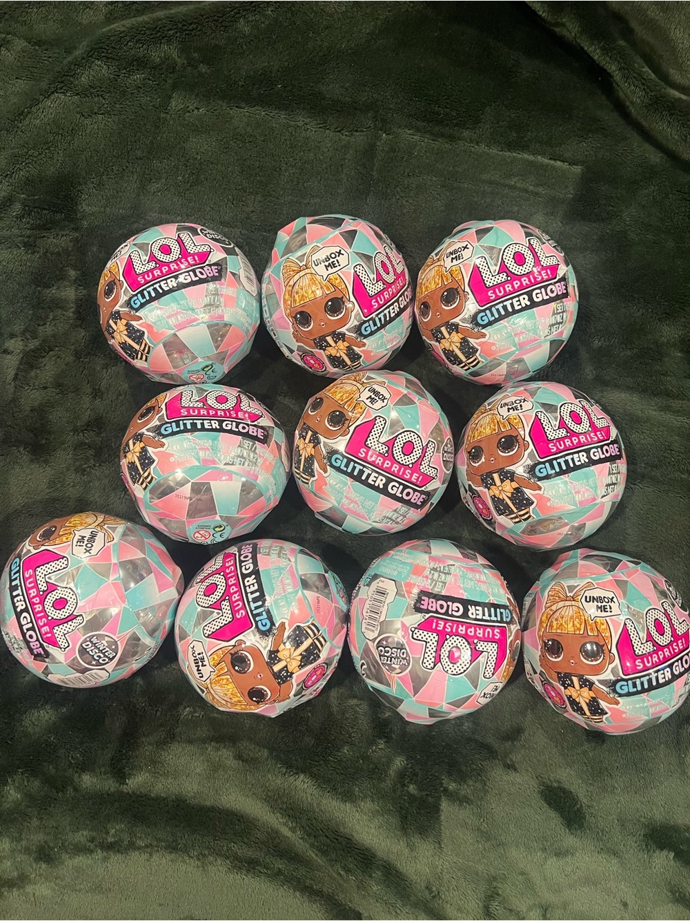 New lol surprise winter disco glitter globe